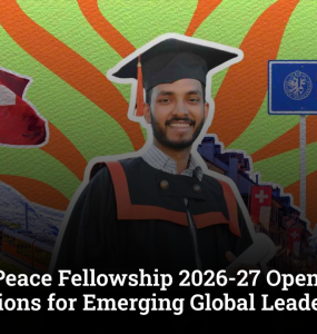 Geneva Peace Fellowship 2026-27 Opens Applications for Emerging Global Leaders