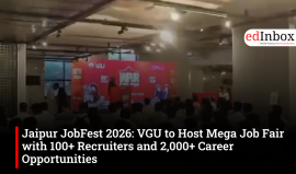 Jaipur JobFest 2026: VGU to Host Mega Job Fair with 100+ Recruiters and 2,000+ Career Opportunities