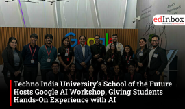 Techno India University's School of the Future Hosts Google AI Workshop, Giving Students Hands-On Experience with AI