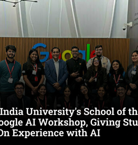 Techno India University's School of the Future Hosts Google AI Workshop, Giving Students Hands-On Experience with AI