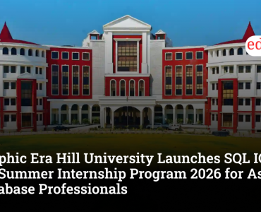 Graphic Era Hill University Launches SQL IGNITE 2.0 Summer Internship Program 2026 for Aspiring Database Professionals