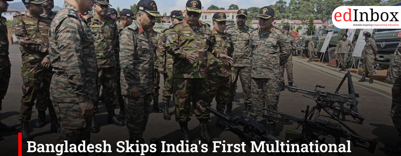 Bangladesh Skips India's First Multinational Military Exercise 'Pragati'