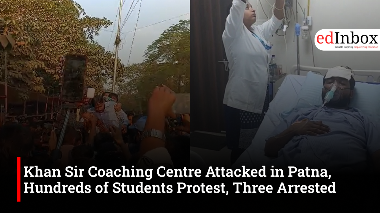 Khan Sir Coaching Centre Attacked in Patna, Hundreds of Students Protest, Three Arrested