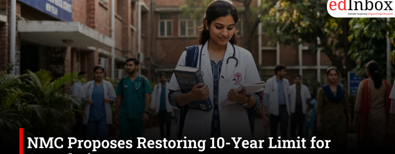 NMC Proposes Restoring 10-Year Limit for Completing MBBS Course