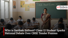 Who is Sarthak Sidhant? Class 12 Student Sparks National Debate Over CBSE Tender Process