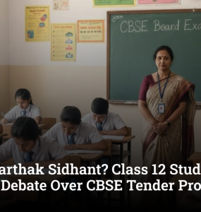 Who is Sarthak Sidhant? Class 12 Student Sparks National Debate Over CBSE Tender Process