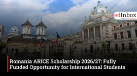 Romania ARICE Scholarship 2026/27: Fully Funded Opportunity for International Students