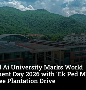 Universal Ai University Marks World Environment Day 2026 with ‘Ek Ped Maa Ke Naam’ Tree Plantation Drive