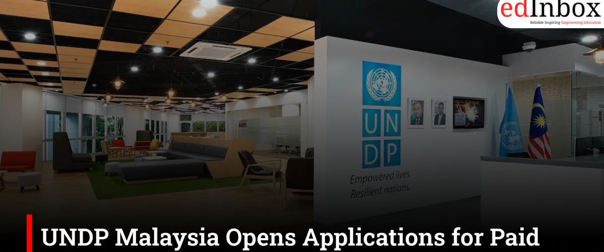 UNDP Malaysia Opens Applications for Paid Communications Internship 2026