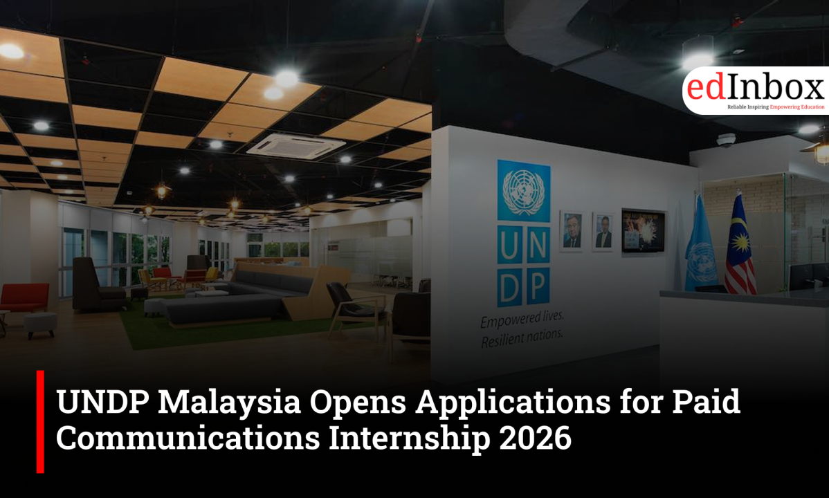 UNDP Malaysia Opens Applications for Paid Communications Internship 2026