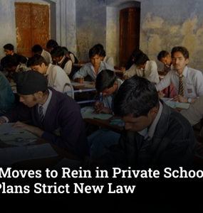Punjab Moves to Rein in Private School Fee Hikes, Plans Strict New Law
