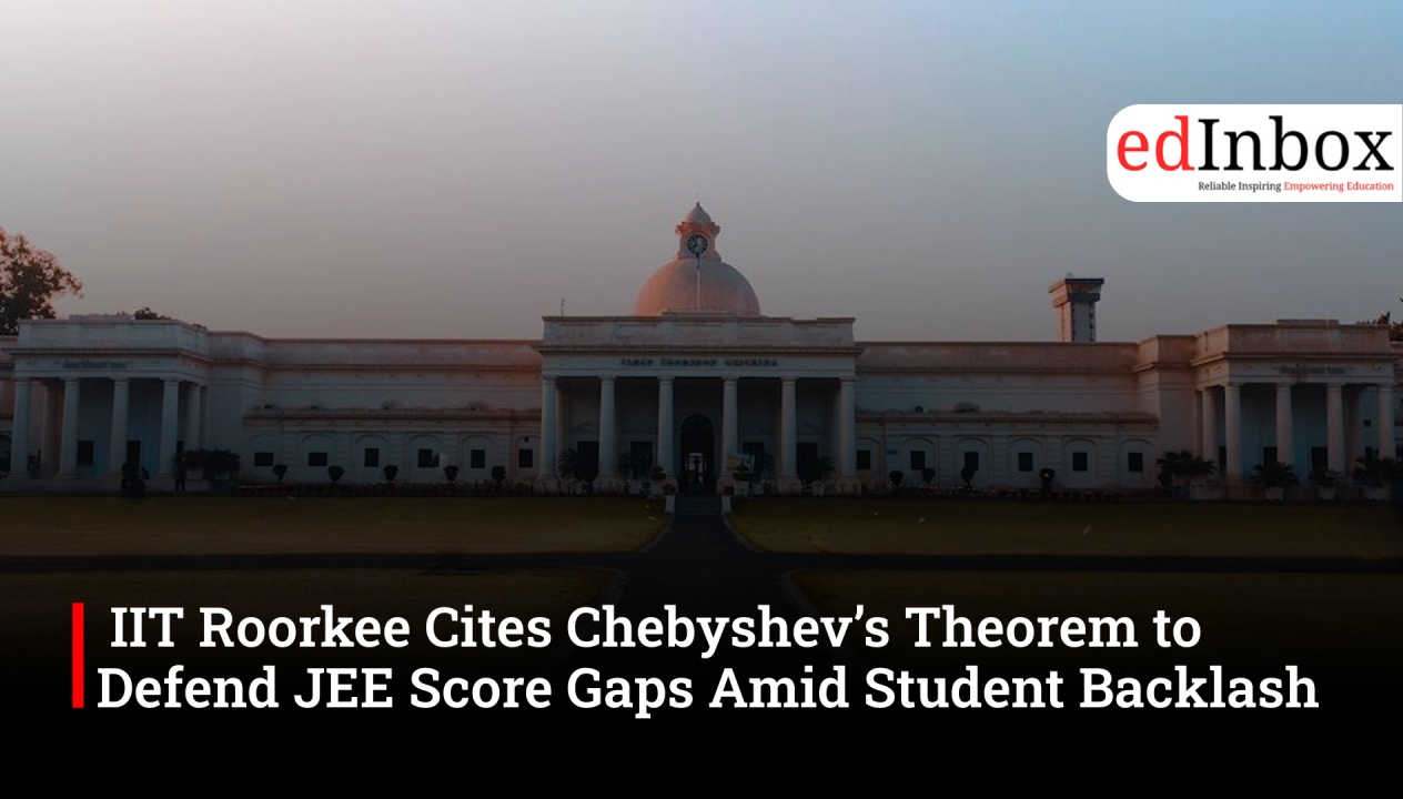  IIT Roorkee Cites Chebyshev’s Theorem to Defend JEE Score Gaps Amid Student Backlash