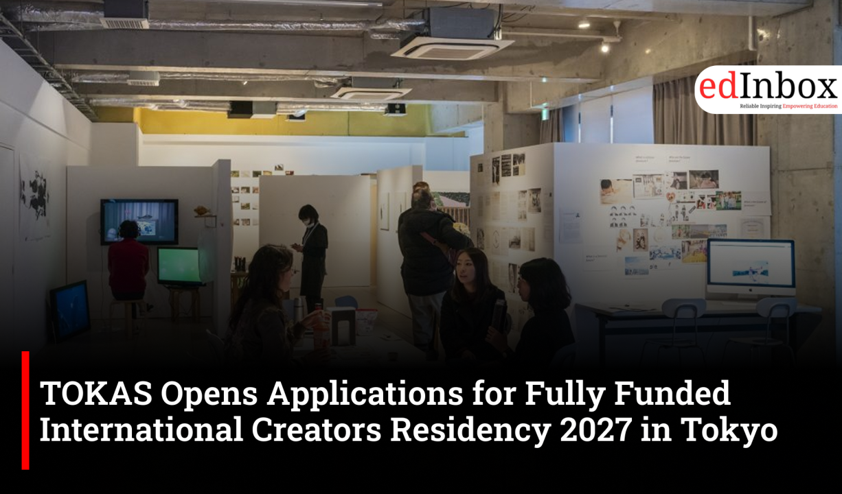 TOKAS Opens Applications for Fully Funded International Creators Residency 2027 in Tokyo