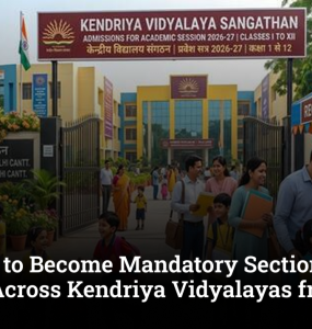 Sanskrit to Become Mandatory Section in Classes 6 and 9 Across Kendriya Vidyalayas from 2026
