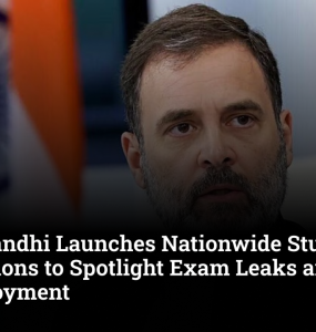 Rahul Gandhi Launches Nationwide Student Conventions to Spotlight Exam Leaks and Youth Unemployment