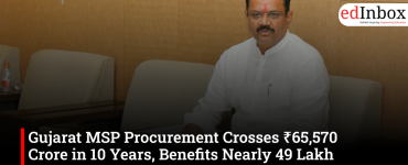 Gujarat MSP Procurement Crosses ₹65,570 Crore in 10 Years, Benefits Nearly 49 Lakh Farmers