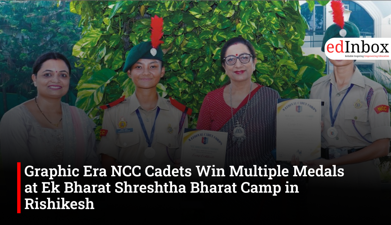 Graphic Era NCC Cadets Win Multiple Medals at Ek Bharat Shreshtha Bharat Camp in Rishikesh 