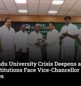 Tamil Nadu University Crisis Deepens as Two More Institutions Face Vice-Chancellor Vacancies
