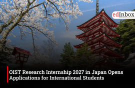 OIST Research Internship 2027 in Japan Opens Applications for International Students