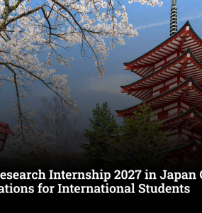 OIST Research Internship 2027 in Japan Opens Applications for International Students