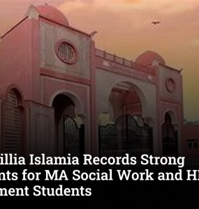 Jamia Millia Islamia Records Strong Placements for MA Social Work and HR Management Students