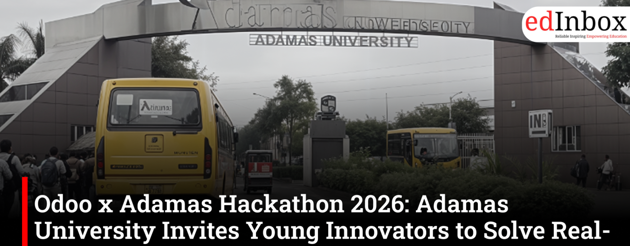 Odoo x Adamas Hackathon 2026: Adamas University Invites Young Innovators to Solve Real-World Challenges in a 24-Hour Coding Marathon