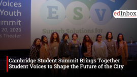 Cambridge Student Summit Brings Together Student Voices to Shape the Future of the City