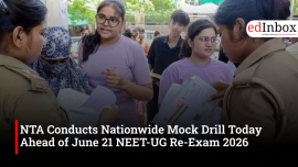 NTA Conducts Nationwide Mock Drill Today Ahead of June 21 NEET-UG Re-Exam 2026