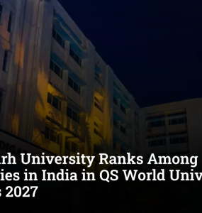 Chandigarh University Ranks Among Top 1% Universities in India in QS World University Rankings 2027