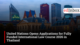United Nations Opens Applications for Fully Funded International Law Course 2026 in Thailand