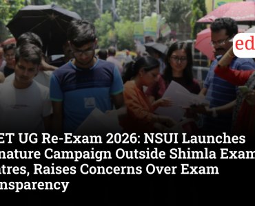 NEET UG Re-Exam 2026: NSUI Launches Signature Campaign Outside Shimla Exam Centres, Raises Concerns Over Exam Transparency