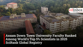 Assam Down Town University Faculty Ranked Among World's Top 5% Scientists in 2025 SciRank Global Registry