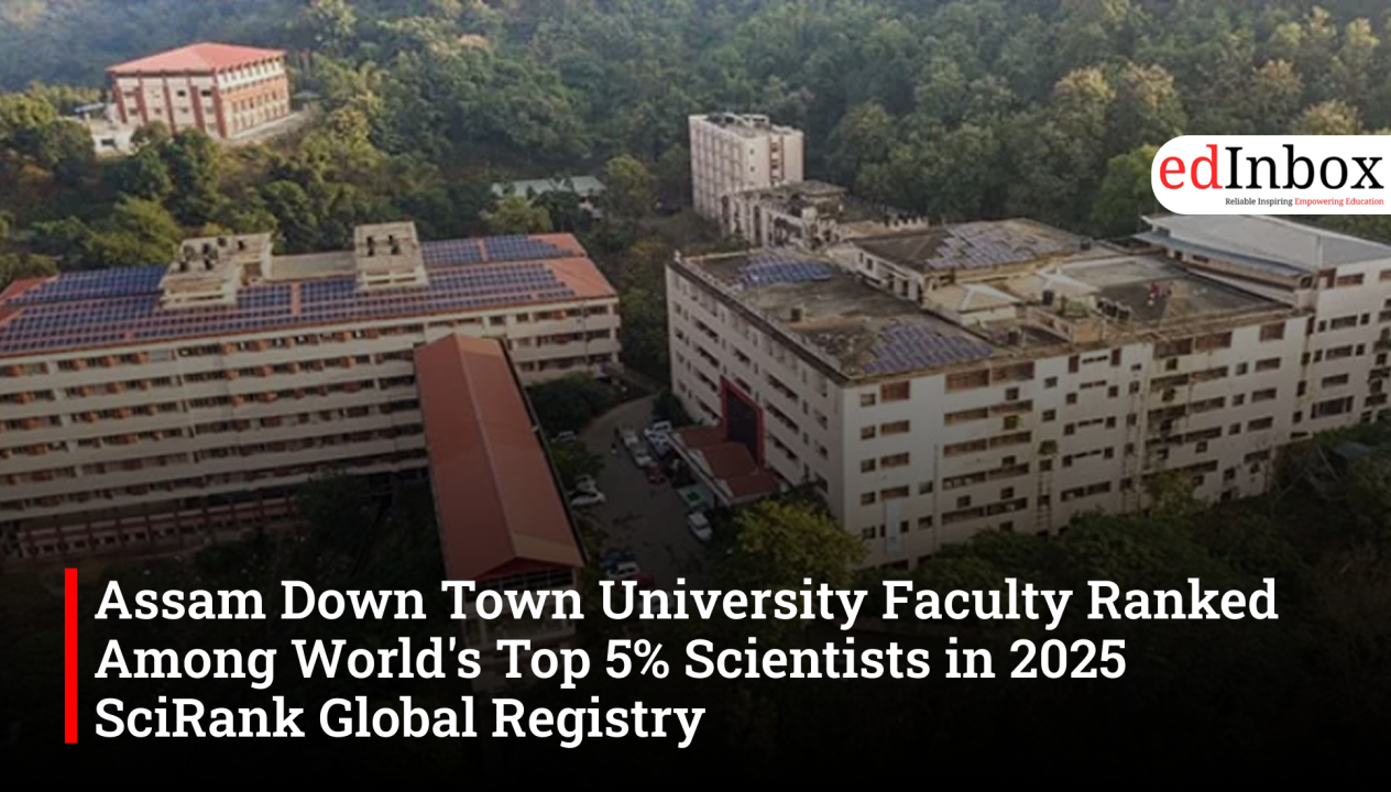 Assam Down Town University Faculty Ranked Among World's Top 5% Scientists in 2025 SciRank Global Registry 