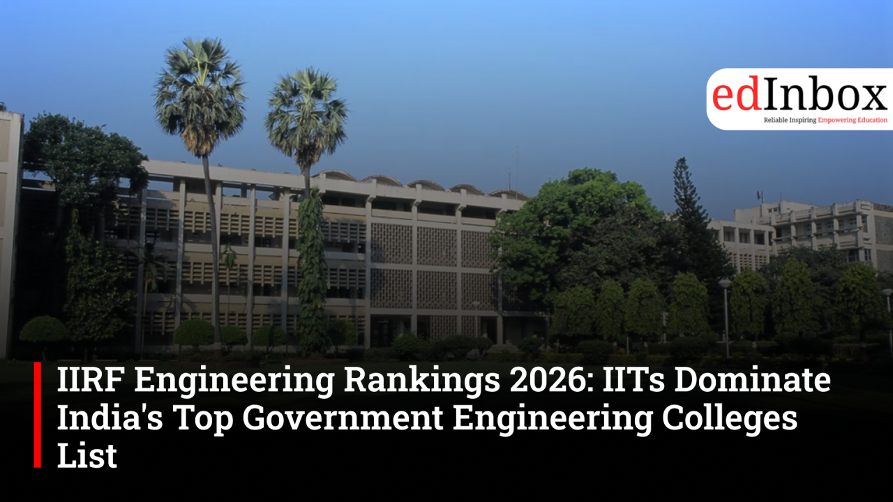 IIRF Engineering Rankings 2026: IITs Dominate India's Top Government Engineering Colleges List