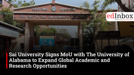 Sai University Signs MoU with The University of Alabama to Expand Global Academic and Research Opportunities