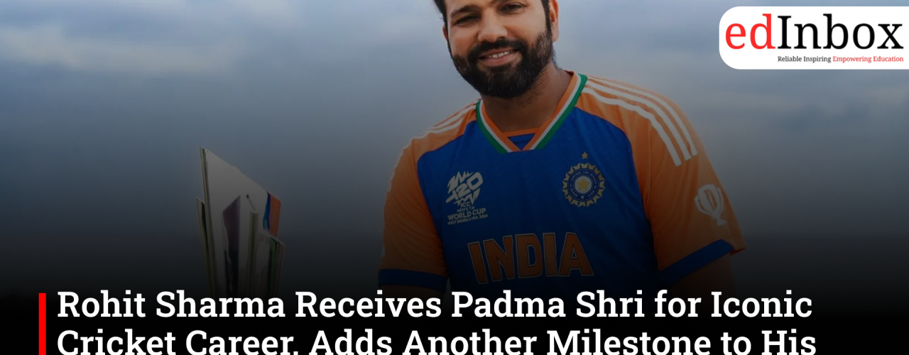 Rohit Sharma Receives Padma Shri for Iconic Cricket Career, Adds Another Milestone to His Legacy
