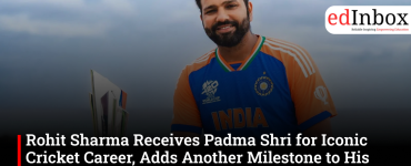 Rohit Sharma Receives Padma Shri for Iconic Cricket Career, Adds Another Milestone to His Legacy