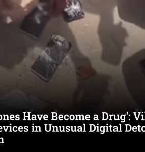 'Smartphones Have Become a Drug': Villagers Smash Devices in Unusual Digital Detox Campaign