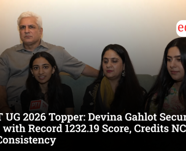 CUET UG 2026 Topper: Devina Gahlot Secures AIR 1 with Record 1232.19 Score, Credits NCERT and Consistency
