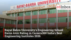 Rayat Bahra University's Engineering School Earns AAA Rating in Careers360 India's Best Engineering Institutes 2026