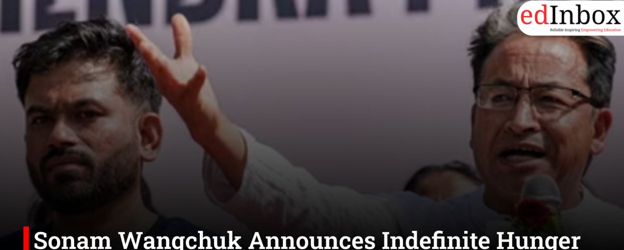 Sonam Wangchuk Announces Indefinite Hunger Strike With CJP from June 28