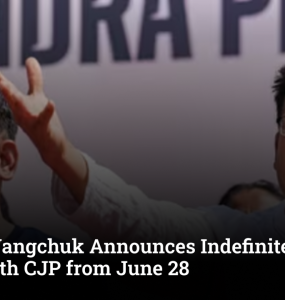 Sonam Wangchuk Announces Indefinite Hunger Strike With CJP from June 28