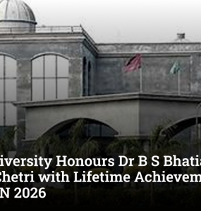 RIMT University Honours Dr B S Bhatia and Prof Saamdu Chetri with Lifetime Achievement Awards at EDUCON 2026