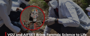 VGU and AIFSET Bring Forensic Science to Life Through the Forensic Science Immersive Experience Program
