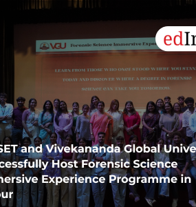 AIFSET and Vivekananda Global University Successfully Host Forensic Science Immersive Experience Programme in Jaipur