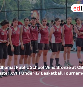 Jodhamal Public School Wins Bronze at CBSE Cluster XVIII Under-17 Basketball Tournament