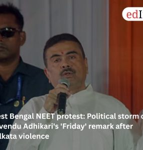 West Bengal NEET protest: Political storm over Suvendu Adhikari's 'Friday' remark after Kolkata violence