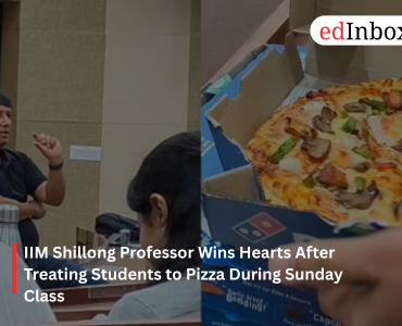 IIM Shillong Professor Wins Hearts After Treating Students to Pizza During Sunday Class