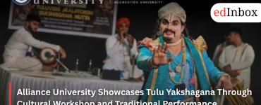 Alliance University Showcases Tulu Yakshagana Through Cultural Workshop and Traditional Performance