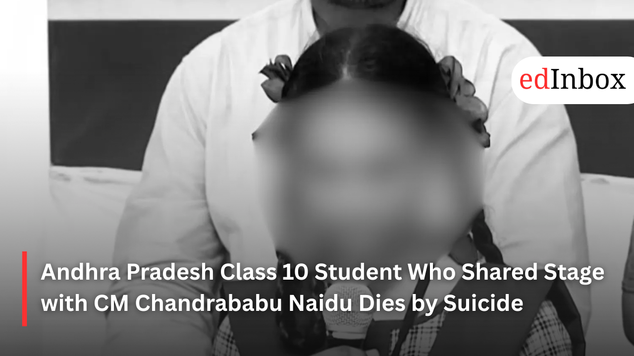 Andhra Pradesh Class 10 Student Who Shared Stage with CM Chandrababu Naidu Dies by Suicide
